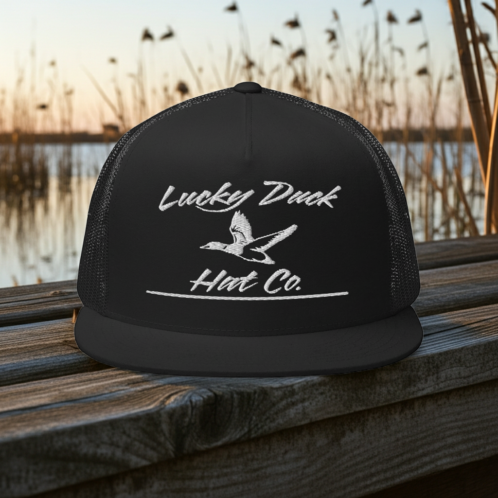 Black "OG" Lucky Duck Hat Co. Trucker Cap